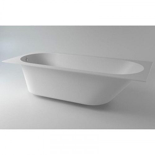 Ванна из искусственного камня Holbi Orion 168x74 1.01.007.11.1 Белая матовая