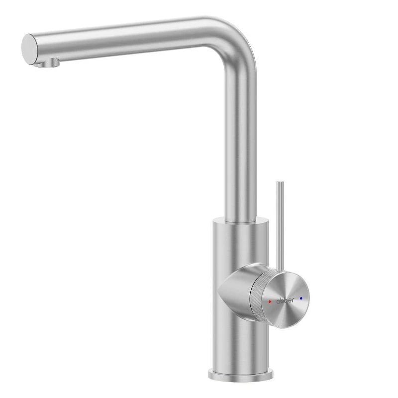 Смеситель для кухни Abber Emotion 316 AF8814BST цвет Сталь брашированная