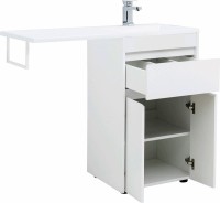 Тумба с раковиной Aquanet Токио 110 R 239207 Белая МДФ / ЛДСП