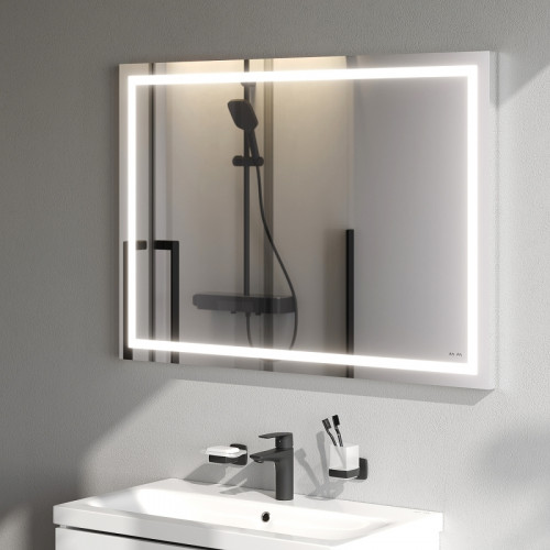 Зеркало AM.PM Gem 100 M91AMOX1001WG с подсветкой с механическим выключателем стекло