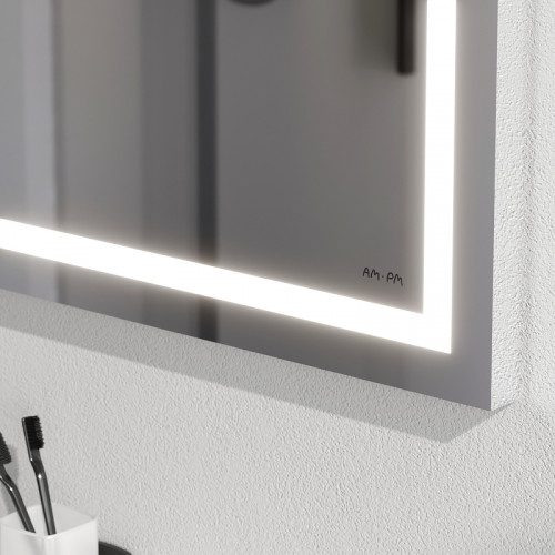 Зеркало AM.PM Gem 100 M91AMOX1001WG с подсветкой с механическим выключателем стекло