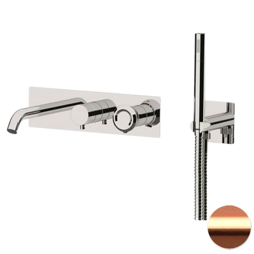 Смеситель для ванны Remer Element ET53D2RP цвет Медь брашированная