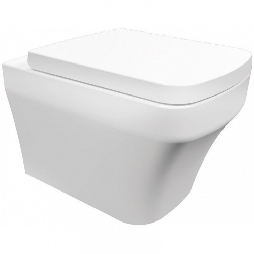 Унитаз биде Creavit Solo SO321-00CB00E-0000 подвесной Белый без сиденья фарфор подвесной