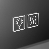 Зеркало BelBagno SPC-MAR-1000-800-LED-TCH-WARM с подсветкой с подогревом с сенсорным выключателем стекло