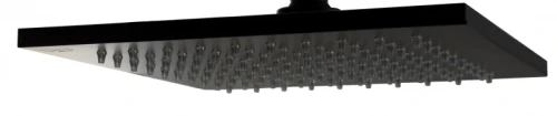 Верхний душ Paffoni Syncro King 30 ZSOF078NO Черный матовый нержавеющая сталь на потолок