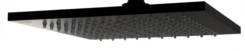 Верхний душ Paffoni Syncro King 30 ZSOF078NO Черный матовый нержавеющая сталь на потолок