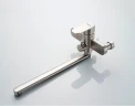 Смеситель для ванны Accoona H205 A71205 универсальный Нержавеющая сталь