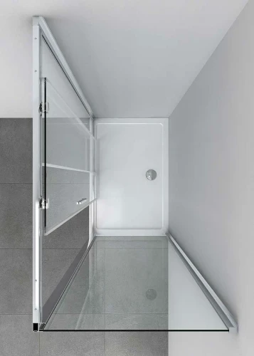 Душевой уголок Vincea Soft 110x80 VSR-3SO8011CL профиль Хром стекло прозрачное