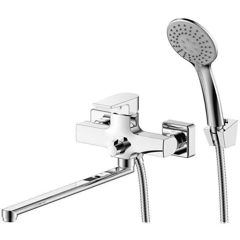 Смеситель для ванны WesnaArt Briz BRI20-320 универсальный Хром