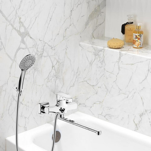 Смеситель для ванны WesnaArt Briz BRI20-320 универсальный Хром