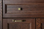 Комплект мебели для ванной ASB-Woodline Гранда 85 Антикварный орех массив дерева