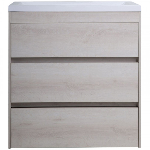 Тумба под раковину Art&amp;Max Family-580-3C-PIA-PB Сканди МДФ / ЛДСП