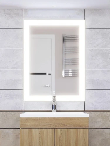 Зеркало Uperwood Barsa 60 2920205443 с подсветкой с сенсорным выключателем и подогревом