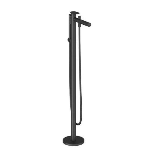 Смеситель для ванны Ravak Spring SG 080.20BL X070556 цвет Черный матовый