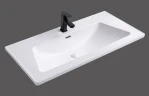 Раковина Royce Pro 100 RCW-1405100WH Белая фаянс полувстраиваемая