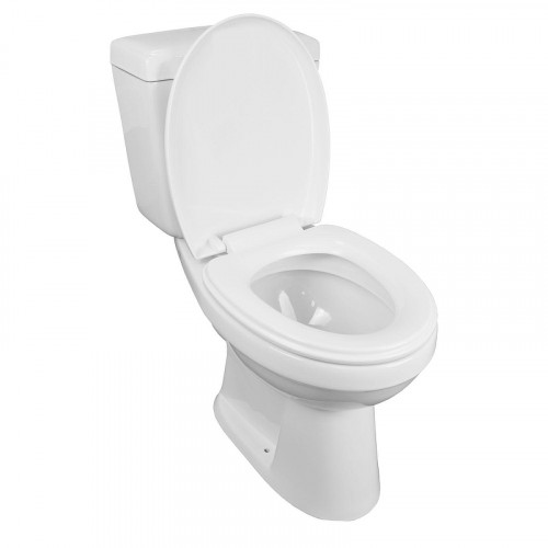 Унитаз компакт Creo Ceramique Project PR1002S+PR1005D+C257S(PR1001S) цвет Белый с бачком и сиденьем Микролифт