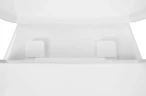 Унитаз компакт Creo Ceramique Project PR1002S+PR1005D+C257S(PR1001S) цвет Белый с бачком и сиденьем Микролифт