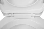 Унитаз компакт Creo Ceramique Project PR1002S+PR1005D+C257S(PR1001S) цвет Белый с бачком и сиденьем Микролифт
