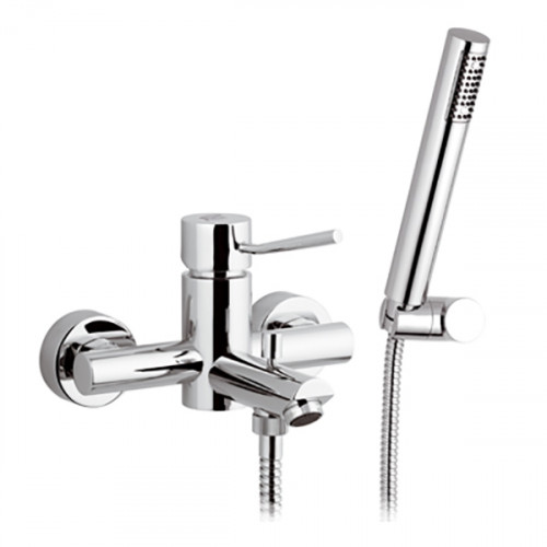 Смеситель для ванны Remer Minimal N02 Хром на стену