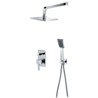 Душевая система Caprigo Diamante 50-215-crm Хром латунь встраиваемый