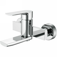 Смеситель для ванны Kaiser Linear 59022 Хром латунь на стену