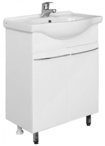 Тумба под раковину Onika Селигер 60 Белая МДФ / ЛДСП
