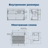 Тумба под раковину Aquanet Nova Lite 2.0 100 R 346312 подвесная цвет Белый глянец