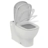 Унитаз компакт Ideal Standard Tesi T008201 без бачка и сиденья фарфор напольный
