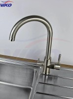 Смеситель для кухни Viko V-5154 Серебро латунь