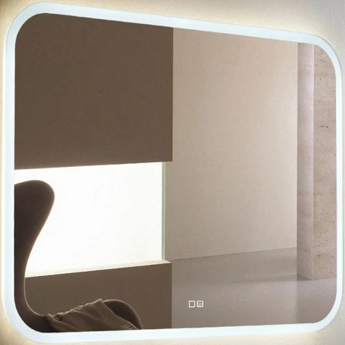 Зеркало Silver Mirrors Stiv 60 LED-00002405 с подсветкой с сенсорным выключателем и подогревом стекло