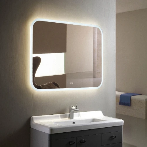 Зеркало Silver Mirrors Stiv 60 LED-00002405 с подсветкой с сенсорным выключателем и подогревом стекло