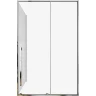 Душевой уголок Allen Brau Fantasy 130x90 3.11007.00 + 3.11013.00 профиль Хром стекло прозрачное