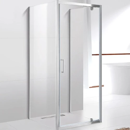 Душевой уголок Cezares Molveno 80x90 MOLVENO-BA2-80/90-C-Cr-IV профиль Хром стекло прозрачное