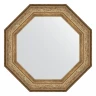 Зеркало Evoform Octagon 75х75 BY 7387 в багетной раме - Виньетка античная бронза 109