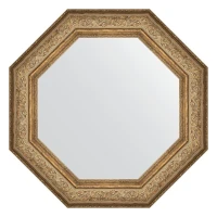Зеркало Evoform Octagon 75х75 BY 7387 в багетной раме - Виньетка античная бронза 109