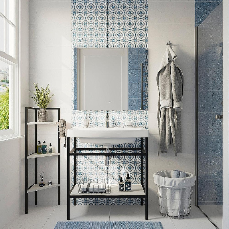 Зеркало DIWO Элиста 80 ЗЛП1742 с подсветкой с бесконтактным выключателем