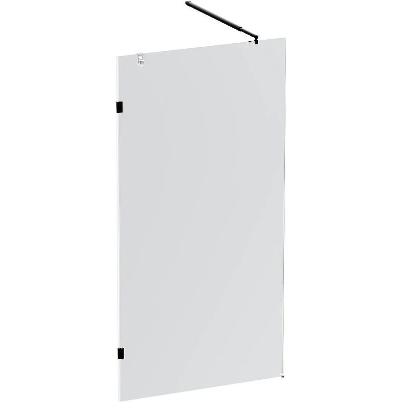 Душевая перегородка AM.PM X-Joy 100 W94WI-100-F1-BTE профиль Черный стекло прозрачное