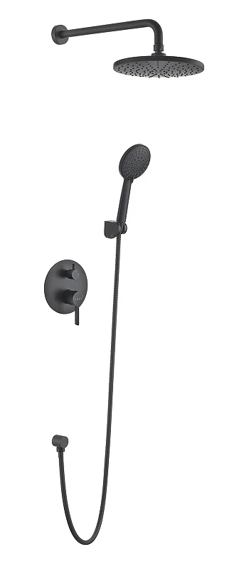 Душевая система Voda Vessel VSLB Set_3in1 цвет Черный