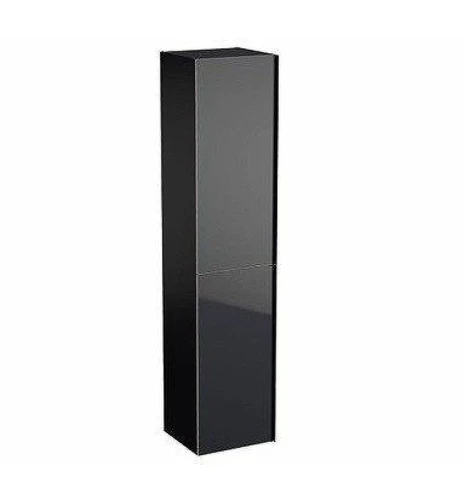 Шкаф пенал Geberit Acanto 40 500.619.16.1 подвесной цвет Черный матовый