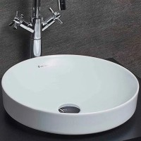 Раковина-чаша beWash Alster 40 86401001 Белый глянец фарфор накладная
