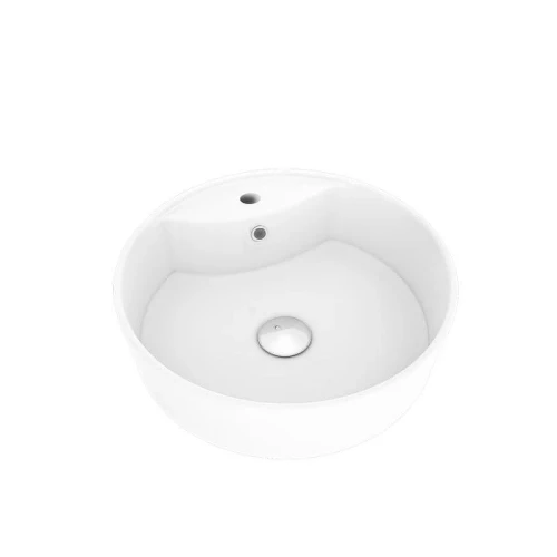 Раковина накладная Corpa Nera Bosso 40 CN50191 цвет Белый матовый