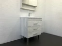 Тумба с раковиной Comforty Никосия 70Н 00-00005793 Дуб белый МДФ / ЛДСП
