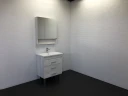 Тумба с раковиной Comforty Никосия 70Н 00-00005793 Дуб белый МДФ / ЛДСП