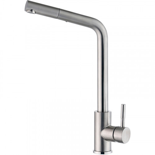 Смеситель для кухни ZorG Steel Hammer SH 5161 INOX Нержавеющая сталь нержавеющая сталь на столешницу