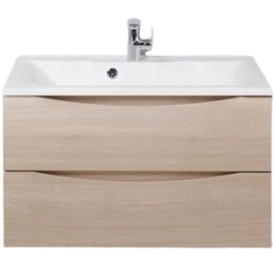 Тумба под раковину BelBagno Marino 80 MARINO-800-2C-SO-RG-P подвесная Rovere Grigio МДФ / ЛДСП