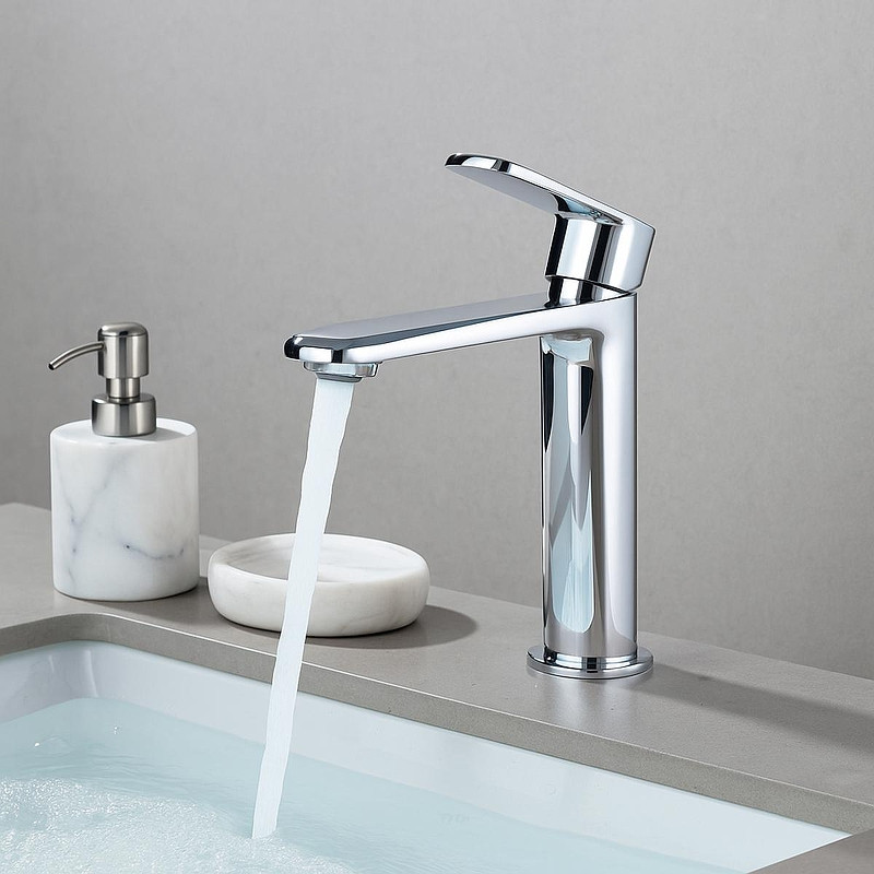 Смеситель для раковины Lemark Melior LMF-1014B-C цвет Хром