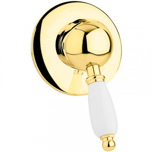 Смеситель для душа Cezares Elite ELITE-DIM-03/24-Bi Золото 24 карат латунь встраиваемый