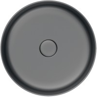 Раковина-чаша Iddis Ray 35.5 RAYGM03i27 Серая матовая фарфор накладная