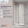 Душевой уголок RGW Stilvoll (Стилвол) SV-040B 160х100 353204060-14 профиль Черный стекло прозрачное