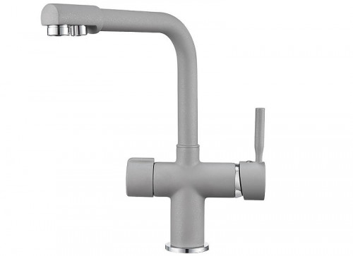 Смеситель для кухни Granula 2088 цвет Алюминиум
